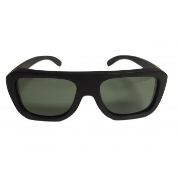 EBONIER - Wooden Sunglasses in Black Ebony Wood